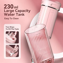 Load image into Gallery viewer, JTF Portable Water Flosser for Travel, 50% Smaller Compact Mini Design, Pink_1289