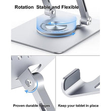 Load image into Gallery viewer, JUANWE Tablet Stand, Silver_5018
