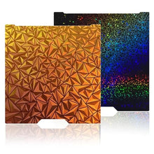 Load image into Gallery viewer, JUUPINE H2D Build Plate 355x346mm Double Sided Chameleon PEO+Starry PEY Build Plate Flexible Removable Spring Steel Heated Printing Bed Platform for Bambu Lab H2D/H2D Laser 3D Printer, ChameleonGalaxy_1