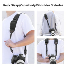 Load image into Gallery viewer, K&F CONCEPT Camera Neck Strap, Black_457