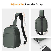 Load image into Gallery viewer, K&F CONCEPT Camera Sling Bag, Compact Photography Bag for DSLR Mirrorless, Green_552