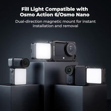 Load image into Gallery viewer, K&F CONCEPT Magnetic Mini LED Fill Light Compatible for DJI Osmo Action 6_733
