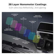 Load image into Gallery viewer, K&F CONCEPT ND Filter Kit Compatible with DJI Flip, 4Pack ND8 ND16 ND32 ND64 Neutral Density Light Reduction Drone Lens Filter Set, Multi-Coated HD Optical Glass Drone Accessories_597