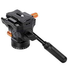 Load image into Gallery viewer, K&F CONCEPT Plastic Fluid Head Silky Smooth for 360Pan and Tilt_1