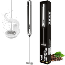 Load image into Gallery viewer, Kaffe Handheld Milk Frother - Stainless Steel - Battery Operated (NO STAND), StainlessSteel_1