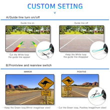 Load image into Gallery viewer, Kairiyard Backup Camera for Car, 170 Degree Wide View Angel Guide Line on/Off Waterproof Reverse Rear View Camera for Trucks Pickup SUV_800