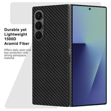 Load image into Gallery viewer, kaisenkec Slim1500D Carbon Fiber Case for Samsung Galaxy Z Fold 7 Black_3683
