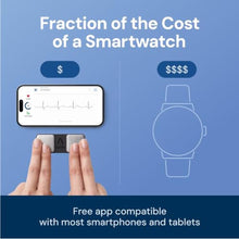 Load image into Gallery viewer, KardiaMobile 1-Lead EKG Monitor, Medical-Grade FDA-Cleared Personal Heart Monitor, Detects Normal, AFib & Arrhythmias, 30 Second Results, Works with Most Smartphones, HSA&FSA Eligible, Black_758