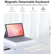 Load image into Gallery viewer, Keyboard Case for Samsung Galaxy Tab S11 Ultra 14.6 Inch 2025, Galaxy Tablet S11 Ultra Case Keypad with S Pen Holder, Smart Folio Cover for Samsung Tab 14.6'' SM-X930/X936B with Keyboard, Lavender_8