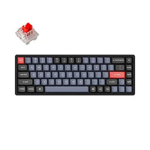Load image into Gallery viewer, Keychron K6 Pro Wireless Custom Mechanical Keyboard, QMK/Launcher Programmable Macro, Hot-Swappable Keychron K Pro Red Switch, 65% Layout Aluminum RGB Backlit Office Keyboard for Mac Windows Linux, RGBBacklightAluminumFrameA_1