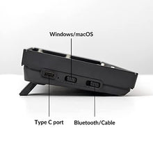Load image into Gallery viewer, Keychron K6 Pro Wireless Custom Mechanical Keyboard Barebone Version, QMK/Launcher Programmable Macro, Hot-Swappable 65% Layout, RGB Backlit Office Gaming Keyboard for Mac Windows Linux - Black_7123