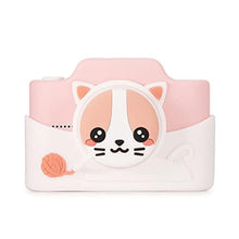 Load image into Gallery viewer, Kidamento Kids Digital Camera & Video Camcorder with Touchscreen, Soft Silicone Casing, Detachable Lens Cap, 32GB Memory Card - Model K Meowie the Cat_1