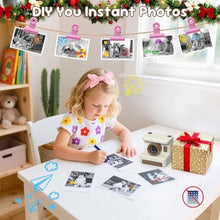 Load image into Gallery viewer, Kids Instant Print Camera with 32GB SD Card - No Ink Needed Thermal Printer, 48MP FHD Video, 2.4" Screen, 1200mAh Battery | Birthday Gift for Boys Girls_1900
