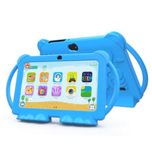 Load image into Gallery viewer, Kids Tablet 7 Inch Android 12 Tablet for Kids 4GB RAM 32GB ROM Toddler Tablet Quad Core Processor 1024x600 IPS Screen Parental Control Shockproof Dual Camera Case, blue_1