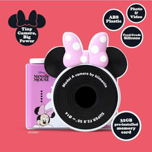 Load image into Gallery viewer, kiimento Ultra-Compact Kids Digital Camera & Video Camcorder for Ages 35 with Selfie Lens, 32GB Memory Card, Handmade Strap Model A (Minnie Mouse), Pink_2111