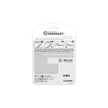 Load image into Gallery viewer, Kingston Ironkey Keypad 200 USB-C 16GB Encrypted Flash Drive | OS Independent | FIPS 140-3 Level 3 | XTS-AES 256-bit | BadUSB and Brute Force Protection | Multi-Pin Option | IKKP200C/16GB_687
