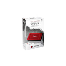 Load image into Gallery viewer, Kingston XS1000R 1TB SSD | Pocket-Sized | USB 3.2 Gen 2 | External Solid State Drive | Up to 1050MB/s | SXS1000R/1000G, Red_53
