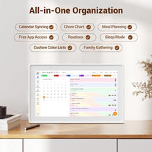 Load image into Gallery viewer, Kinstone Electronic Calendar, 15.6 Inch Wall Planner Smart Digital Calendar, white_2085
