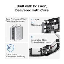 Load image into Gallery viewer, KIWI design H4 Boost Comfort Battery Head Strap Accessories for Meta/Oculus Quest 3/3S, Dual Fast Charge the VR Headset and Battery Strap in 2.5h, Halo Strap Reduce Facial Pressure, White_8924