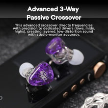 Load image into Gallery viewer, Kiwi Ears Orchestra Lite Custom 8BA Drivers In Ear Monitor HiFi Earphones, Blue_1541
