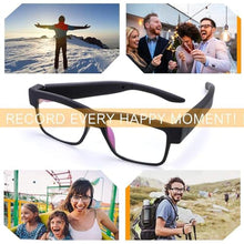 Load image into Gallery viewer, KLSYQ 1080p HD Camera Smart Video Recording Glasses-Outdoor Sport Glasses with Camera Wearable Eyeglass (Include 32G Memory Card), Black_721