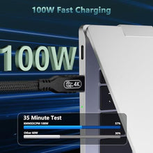 Load image into Gallery viewer, KMMXXCPM USB c Cable 3.2 gen 2 Data Transfer 20gbpsType C to Type C Long Cable 16.5ft/5m PD 100W Fast Charge4k@60hz Video Cable for Monitor._168