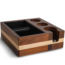 Load image into Gallery viewer, KNODOS 58mm Espresso Knock Box and Tamping Station Espresso Accessories Organizer Box_1