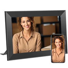 Load image into Gallery viewer, Kodak 10.1 Inch WiFi Digital Picture Frame, 1280x800 HD IPS Touch Screen, 32GB Storage, Auto-Rotate Instant Photo & Video Sharing Perfect for Family Photos Remote Uploads, Digital Display, Easy Setup, Black_1