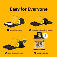Load image into Gallery viewer, KODAK Dock ERA 4x6 Photo Printer, Smartphone Docking, 4PASS, 50 Sheets, Yellow_1148