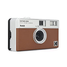 Load image into Gallery viewer, KODAK EKTAR H35 Half Frame Film Camera, 35mm, Reusable, Focus-Free, Lightweight, Easy-to-Use (Brown) (Film & AAA Battery are not Included)_32