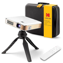 Load image into Gallery viewer, KODAK Luma 400 Smart Portable Projector, Mini Projector with Apps, White_1