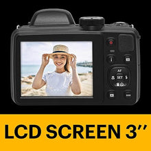 Load image into Gallery viewer, KODAK PIXPRO AZ425 20MP Digital Camera, 42x Optical Zoom, OIS, Black_7873