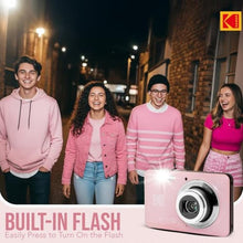 Load image into Gallery viewer, Kodak PixPro Friendly Zoom FZ55 16MP 1080p Full HD Camera (Pastel Pink)_492