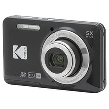 Load image into Gallery viewer, KODAK PIXPRO FZ55 16MP Compact Digital Camera, 5X Optical Zoom, Black_1