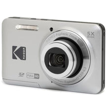 Load image into Gallery viewer, KODAK PIXPRO FZ55-GRY 16MP CMOS Sensor Digital Camera 5X Optical Zoom 28mm Wide Angle 1080P Full HD Video 2.7" LCD Vlogging Camera, Gray_1
