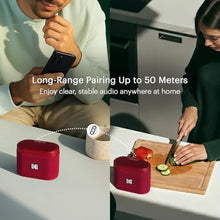 Load image into Gallery viewer, KODAK SOUNDBRIX Portable Bluetooth Speaker Up to 5H Battery Life Water Resistant Apple & Android Compatible Loud Sound for Home Outdoor Travel Black Wireless Speaker White Elephant Gifts for Adults, ReverbRed_3488
