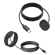 Load image into Gallery viewer, KONAFEI Charging Cable for RayBan Meta Display Neural Band Charger, Magnetic Fast Charger for Ray-Ban Meta Display Glasses Accessories, Portable Travel/Car/Phone/Laptop Charging Cable (Black), blackchargingcable_1