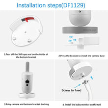 Load image into Gallery viewer, Koroao Clip Clamp Mount for Philips Avent Connected SCD973/37 /SCD923/26 /SCD921/26 Baby Monitor (White)_9