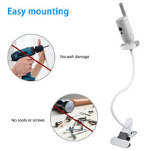 Load image into Gallery viewer, Koroao Clip Clamp Mount for Philips Avent Connected SCD973/37 /SCD923/26 /SCD921/26 Baby Monitor (White)_10