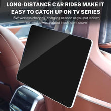 Load image into Gallery viewer, KUNGKIC for Car Headrest Tablet Holder for BMW X3 X5 X6 I20 G05 G06 G45 G60 G61 G70 Adjustable Tablet Car Mount for Back Seat Road Trip Essentials Black (Wireless Charging Pad with Light)_3