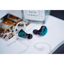 Load image into Gallery viewer, KZ AS10 Monitors Headphone Earbuds 5 Balanced Armature Driver, Noise Cancelling Headphones Wired IEMS Ear Phones with 2 Pin Detachable Cable for Musician Singer Church, Green_1171
