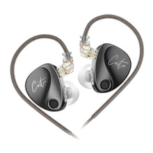 Load image into Gallery viewer, KZ Castor Wired Earbuds in Ear Monitor Headphones, Harman Edition IEM Earphone Dual Driver HD Bass Driven Audio, Ear Bud with Adjusting Switch and Detachable Cable for Musicians Singers, CastorBlack_1