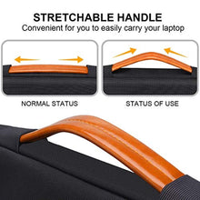 Load image into Gallery viewer, Lacdo 360 Protective Laptop Sleeve Case for 14 inch MacBook Pro M5 Pro/Max A3426 A3427 (2026), M5/M4/M3/M2/M1 A3434 A3112 A3401 A3185 A2918 A2992 | 13.8 inch Surface Laptop 7th Computer Bag, Black_8510