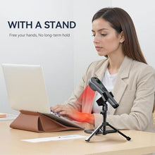 Load image into Gallery viewer, LAFCARE Handheld Red Light Therapy with Stand,Near Infrared Light Therapy Devices for Pain Relief Joint and Muscle Pain for Pets(4 * 808nm+14 * 650nm), Grey_1784