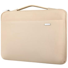 Load image into Gallery viewer, LANDICI 360Laptop Sleeve Case 13 13.6 Inch Compatible with MacBook Air 13 M1/M2/M3/M4 2020-2025, MacBook Pro 13/14, IPad Air/Pro 13, Waterproof Computer Bag Cover with Handle, Apricot_1