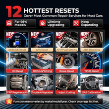 Load image into Gallery viewer, LAUNCH OBD2 Scanner 2026 New CRP129X V2.0 (Upgraded of CRP129X,CRP123X Car Scanner), 12 Resets Scan Tool, Android 8.1 AutoVIN, 4 System Diagnostic Scanner,r, Lifetime Update, 5 Years Backup_8483