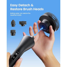 Load image into Gallery viewer, Leebein Electric Spin Scrubber, Cordless Cleaning Brush for Bathroom Shower Tub, IPX7 Waterproof Power Scrubber with 7 Brush Heads, Extendable Long Handle and 2 Speeds Scrubber for Bathtub Floor, Black_1469