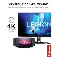 Load image into Gallery viewer, Legion Go USB-C Hub Dock for Legion Go 6-in-1 Dock, Port Expansion, Charging, Video, Ethernet Support, Black_450