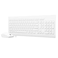 Load image into Gallery viewer, Lenovo 510 Wireless Combo with 2.4 GHz USB Receiver, Slim Full Size Keyboard, Full Number Pad, 1200 DPI Optical Mouse, Left or Right Hand, GX30W75336, White_1