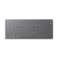 Load image into Gallery viewer, Lenovo Multi-Device Wireless Bluetooth Keyboard, Connect Up to 3 Devices Simultaneously, Compatible with iOS, Android, Windows, Slim Profile, Rechargeable, 60-Hour Battery Life, Iron Grey, Multicolor_1